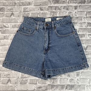 91 Cotton On, High Flashback Jean Shorts Y2K, 90s, Minimalist, Preppy• Size US 4